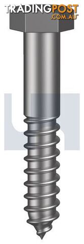 Zinc Plated Rohs Compliant Finish Hex Coach Screw Metric Class 4.6 Hobson