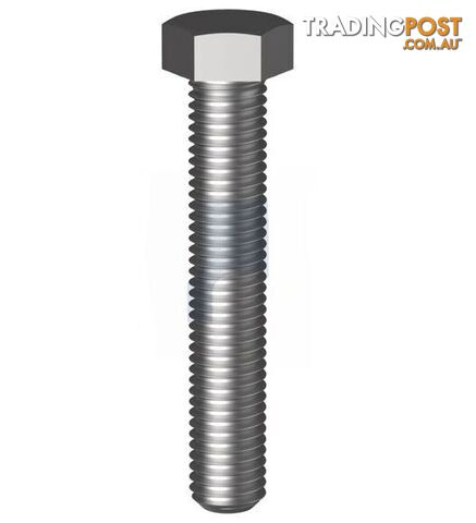 Hot Dip Galvanised Finish Hex Bolt Class 8.8 Metric Hobson