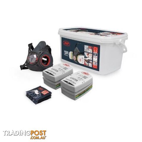 Force Typhoon 8 Half Mask Respirator Pack With ABEK1P2 Filters BHT0C3-0L5-NAN