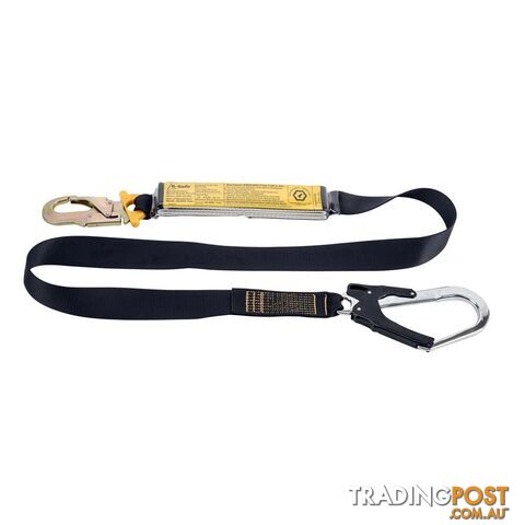 Webbing Lanyard Single Tail 1.5m With Snap Hooks