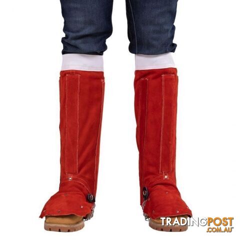 Big Red Welding Leggings Elliotts BR400CC