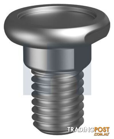 M10 X 22mm Zinc Plated Finish Cable Tray Bolt Mild Steel Hobson BRMSZTCM10022...