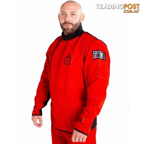 BIG RED® Welders Jacket Size X-Large Elliott BRWJXLRG - photo 3 of 5