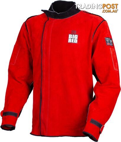 BIG RED® Welders Jacket Size X-Large Elliott BRWJXLRG