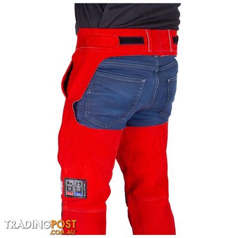 Big Red Welders Seatless Trousers Elliots BRWTSL2XL Size 2XL
