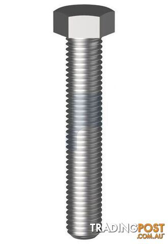 Hot Dip Galvanised Finish Hex Set Screw Class 4.6 Metric Hobson