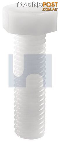 Nylon Natural Finish Hex Head Set Screw Imperial Hobson