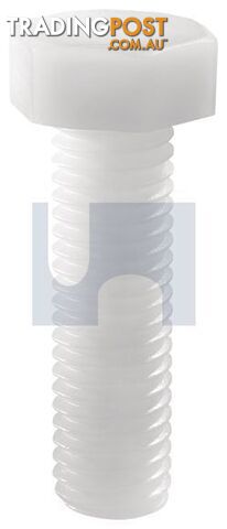 Nylon Natural Finish Hex Head Set Screw Imperial Hobson