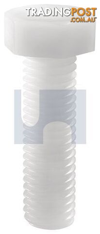 Nylon Natural Finish Hex Head Set Screw Imperial Hobson