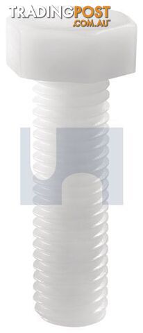 Nylon Natural Finish Hex Head Set Screw Imperial Hobson
