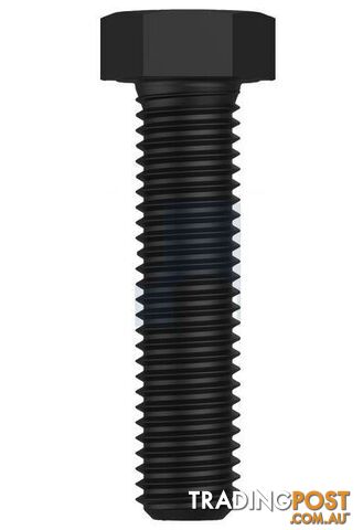 Nylon Black UV Stable Finish Hex Head Set Screw Metric Hobson