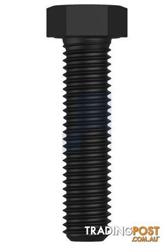 Nylon Black UV Stable Finish Hex Head Set Screw Metric Hobson