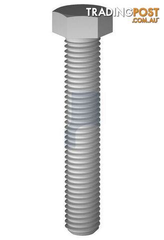 Zinc Flake Silver Finish Hex Set Screw Class 8.8 Metric Hobson
