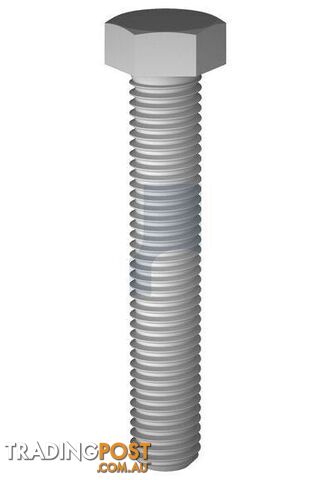 Zinc Flake Silver Finish Hex Set Screw Class 8.8 Metric Hobson