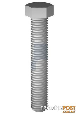 Zinc Flake Silver Finish Hex Set Screw Class 8.8 Metric Hobson