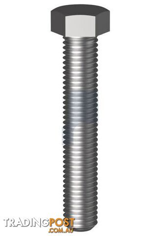Zinc Plated (RoHS Compliant) Finish Hex Set Screw Class 8.8 Metric Hobson