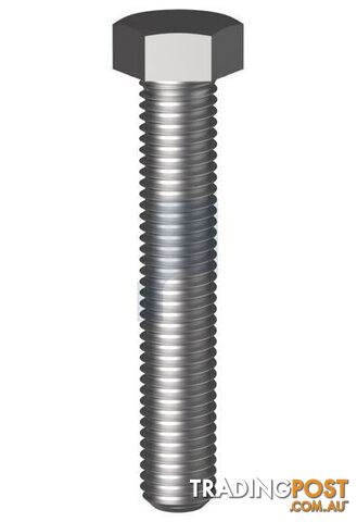 Zinc Plated (RoHS Compliant) Finish Hex Set Screw Class 8.8 Metric Hobson