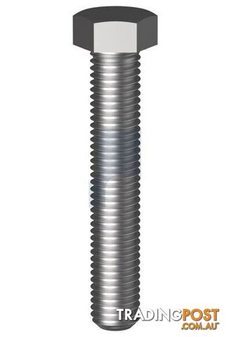 Zinc Plated (RoHS Compliant) Finish Hex Set Screw Class 8.8 Metric Hobson