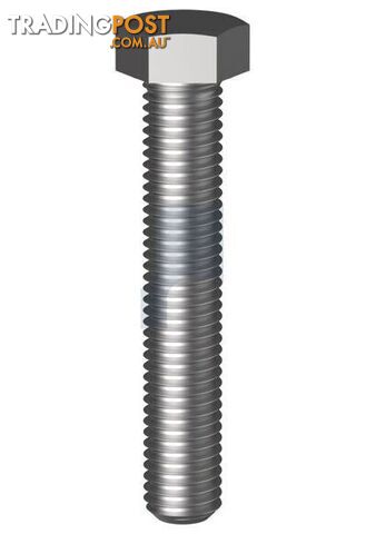 Zinc Plated (RoHS Compliant) Finish Hex Set Screw Class 8.8 Metric Hobson