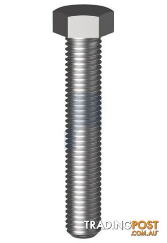 Zinc Plated (RoHS Compliant) Finish Hex Set Screw Class 8.8 Metric Hobson