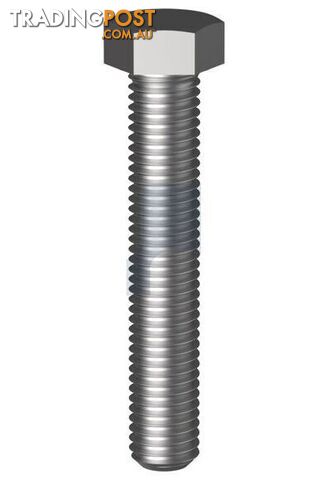 Zinc Plated (RoHS Compliant) Finish Hex Set Screw Class 8.8 Metric Hobson