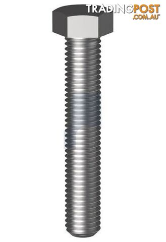 Zinc Plated (RoHS Compliant) Finish Hex Set Screw Class 8.8 Metric Hobson