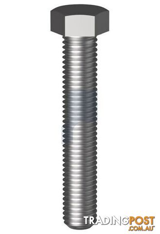 Zinc Plated (RoHS Compliant) Finish Hex Set Screw Class 8.8 Metric Hobson