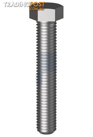Zinc Plated (RoHS Compliant) Finish Hex Set Screw Class 8.8 Metric Hobson