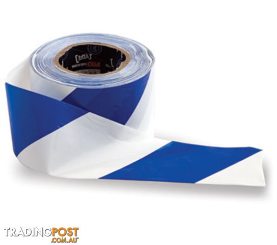 Pro Barricade Tape - Blue-White BW10075