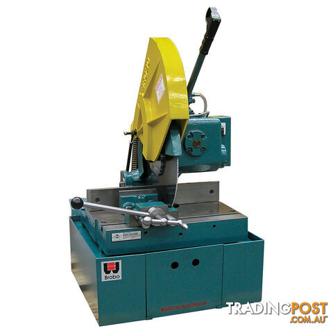Ferrous Cutting Cold Saw S400G Three Phase Two Speed (42/85 RPM) Bench Mounted Brobo 9740070