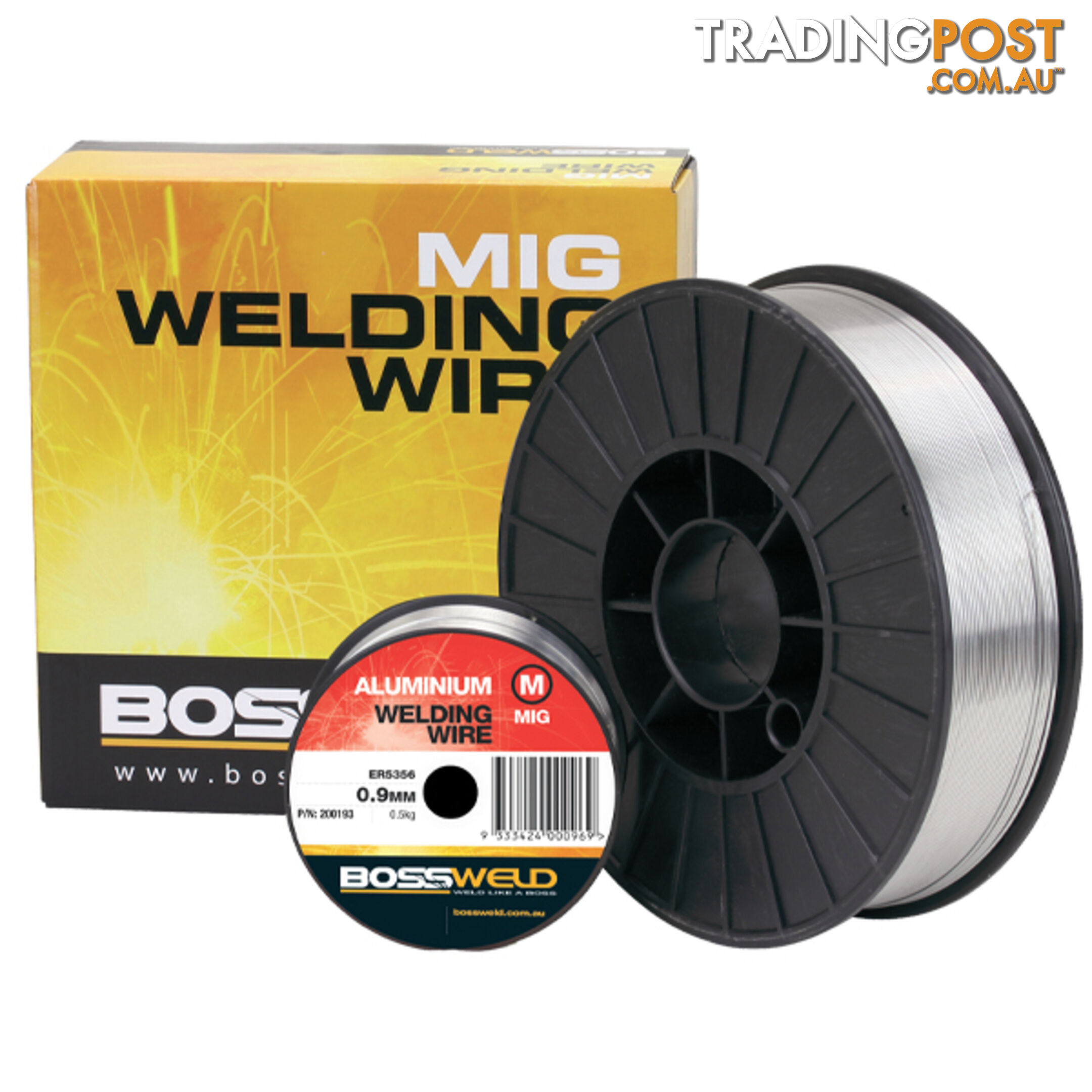 Aluminium 5356 Mig Wire 0.9mm x 2 Kg Bossweld 200200