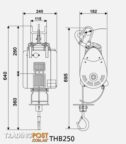 Compact Wire Rope Builders Hoists - photo 2 of 3
