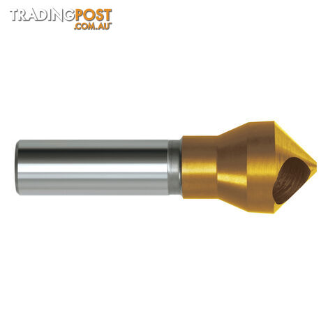DEBURRING C'SINK C102 901 CROSS HOLE D/END HSS TiN 90deg SUTTON C1020901