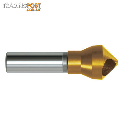 DEBURRING C'SINK C102 904 CROSS HOLE HSS TiN 90deg SUTTON C1020904