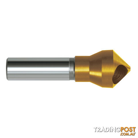 DEBURRING C'SINK C102 906 CROSS HOLE HSS TiN 90deg SUTTON C1020906