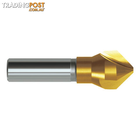 COUNTERSINK THREE FLUTE HSS TiN 90deg SUTTON C1060901