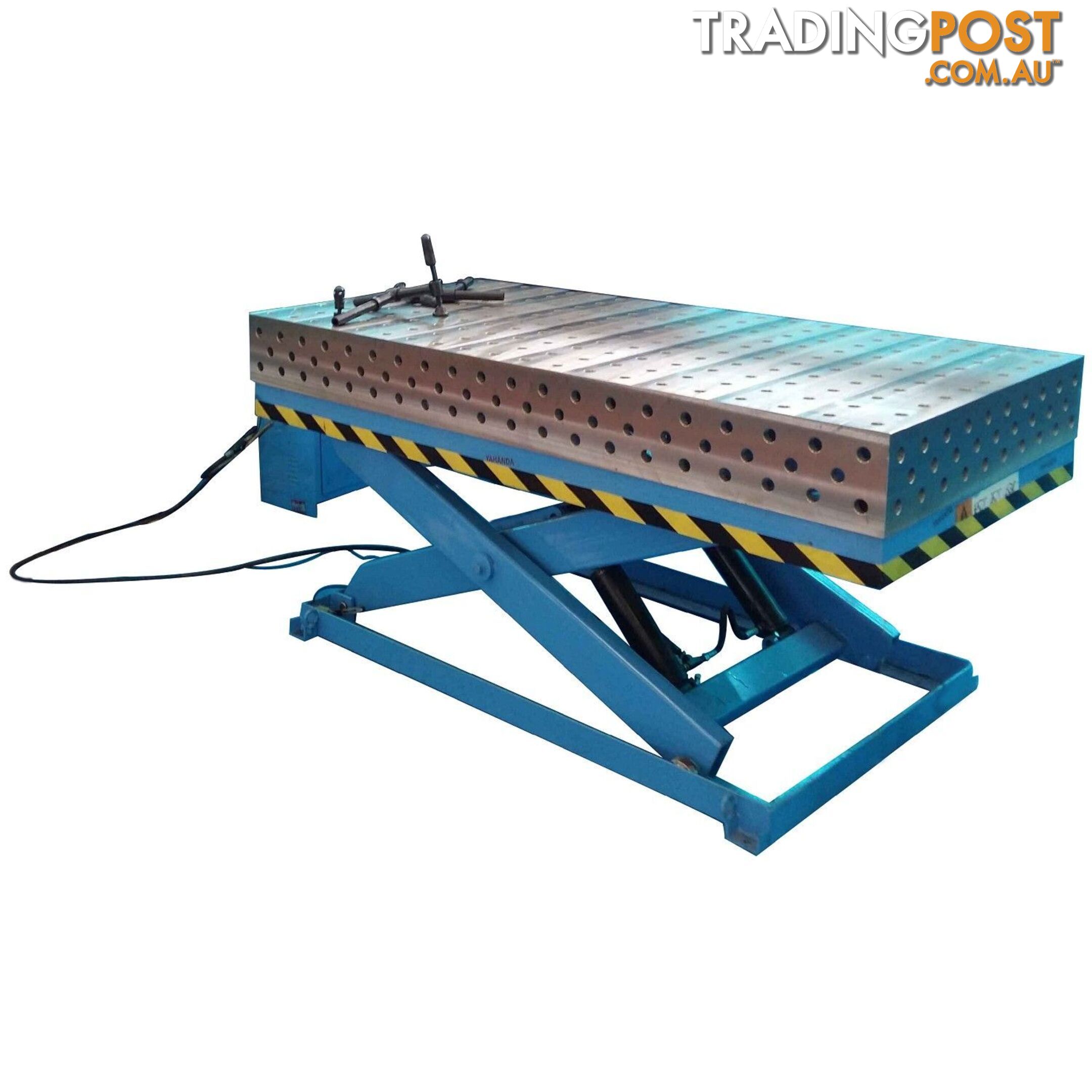 3D Welding Table With Hydraulic Scissor Lift 1000mm X 500mm X 100mm 16YY1050