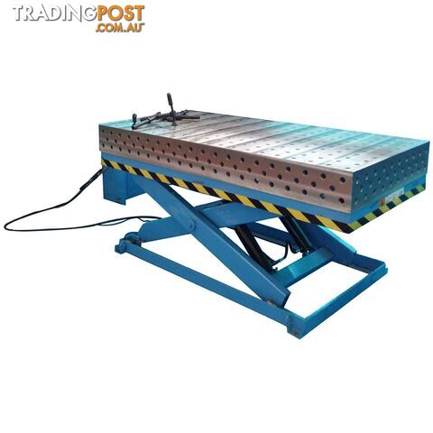 3D Welding Table With Hydraulic Scissor Lift 1000mm X 500mm X 100mm 16YY1050