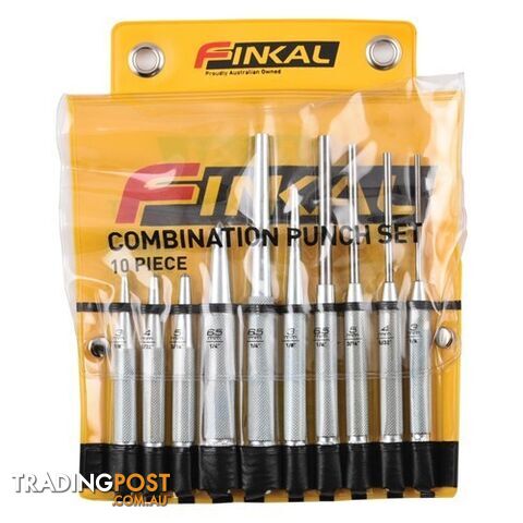 Combination Punch Set 10 piece Kincrome LPS110