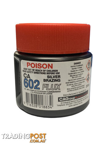 Silver Brazing Flux 602 200g CA602