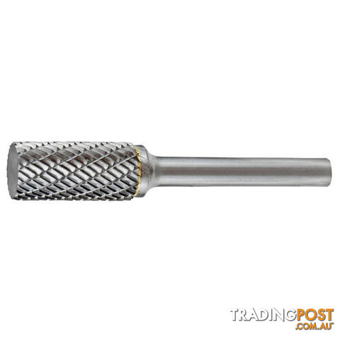 Carbide Burr Cylindrical Square End 1/4" X 5/8" Head 1/4" Shank Holemaker DC...