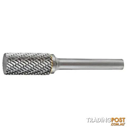 Carbide Burr Cylindrical Square End 1/8" X 9/16" Head 1/8" Shank DC Holemaker...