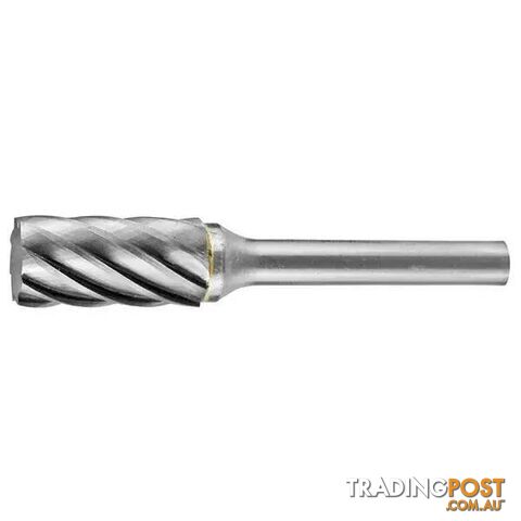Carbide Burr Aluminium Cylindrical Square End 1/2" X 1" Head 1/4" Shank AC...