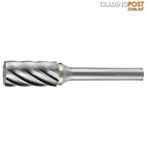 Carbide Burr Aluminium Cylindrical Square End 5/8" X 1" Head 1/4" Shank AC...