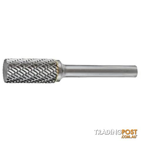 Carbide Burr Cylindrical Square End 3/4" X 1" Head 1/4" Shank Holemaker DC CB-SA7 - photo 2 of 2