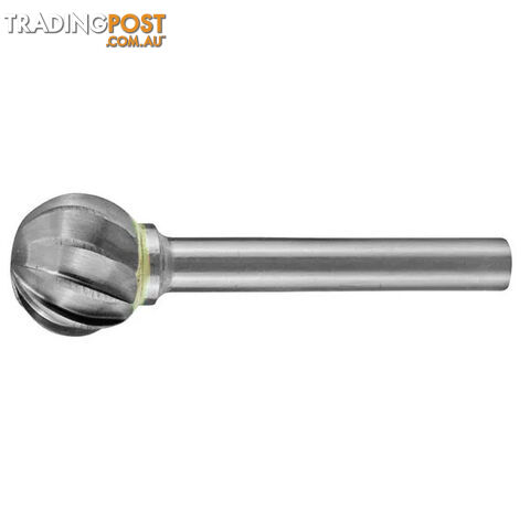 Carbide Burr Aluminium Ball Shape 3/8" Diameter 1/4" Shank AC Holemaker...