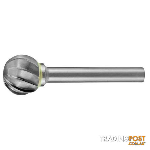 Carbide Burr Aluminium Ball Shape 1/2" Diameter 1/4" Shank AC Holemaker...