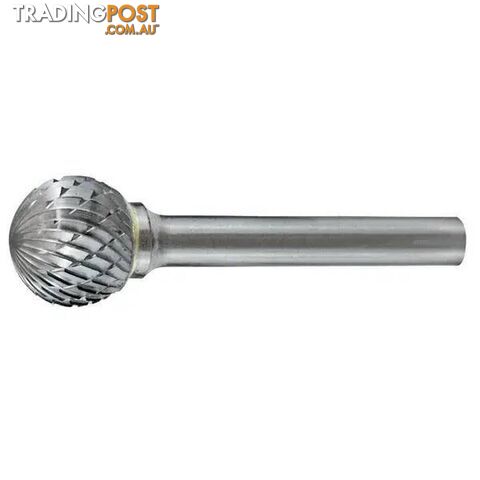 Carbide Burr Ball Shape 1/4" Diameter 1/8" Shank DC Holemaker CB-SD51