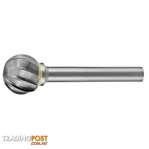 Carbide Burr Aluminium Ball Shape 5/8" Diameter 1/4" Shank AC Holemaker...