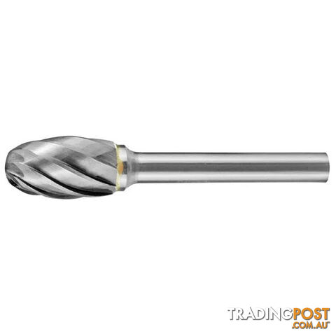 Carbide Burr Aluminium Oval Shape 1/2" X 7/8" Head 1/4" Shank AC (CB-SE5-AC)